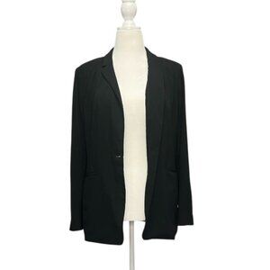 Pre-Loved Banana Republic | Sculpted Stretch Blazer Black – Size 14